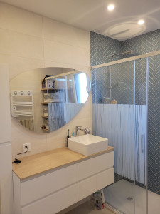 Photo de galerie - Rénovation complète d'une salle bain 
