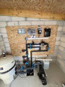 Photo de galerie - Installation électrique piscine 