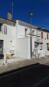 Photo de galerie - (APRES) revêtement peinture façade. 