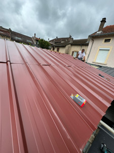 Photo de galerie - Pose de bac, acier, pour une étanchéité durable
