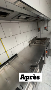 Photo de galerie - Voici l’après nettoyage cuisine professionnel 