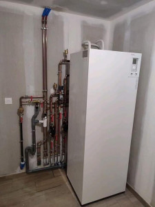 Photo de galerie - Installation pompe à chaleur