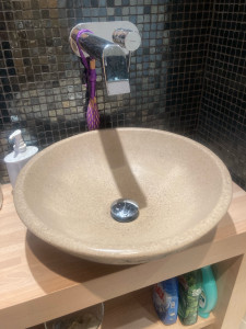 Photo de galerie - Installation de vasque 