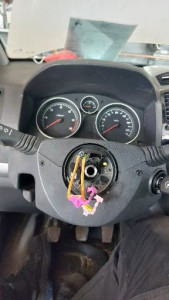 Photo de galerie - Remplacement volant + airbag