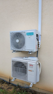 Photo de galerie - Installation de climatisation bi-split