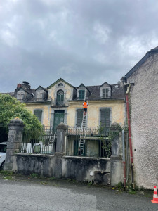 Photo de galerie - état de la façade avant travaux