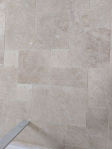 Photo de galerie - Pose travertin 