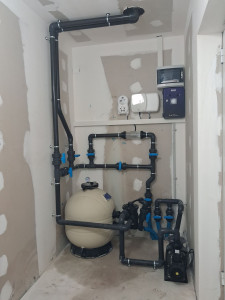 Photo de galerie - Installation de local technique piscine 