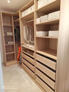 Photo de galerie - Armoire pax ikea sur mesure