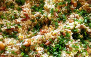 Photo de galerie - Riz cantonais façon créole 