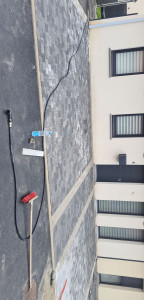 Photo de galerie - Chantier complet avec préparation du sol plus posé de pavage 