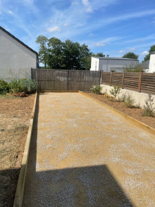 Photo de galerie - Terrain de pétanque de 35m2