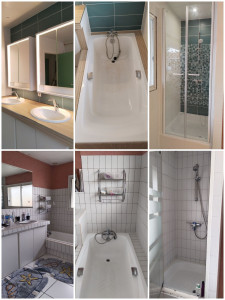 Photo de galerie - Rénovation salle de bain, complète.