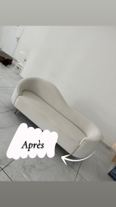 Photo de galerie - Nettoyage canapé