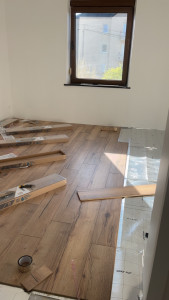 Photo de galerie - Pose de parquet - Revêtement de sol