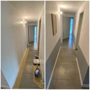 Photo de galerie - Rafraîchissement d’intérieur en peinture
