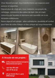 Photo de galerie - StoneConcept