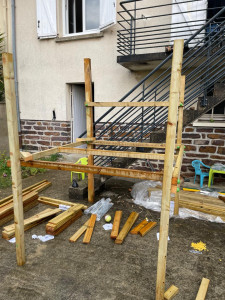 Photo de galerie - Montage jeux de jardin 