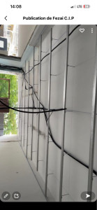 Photo de galerie - Mise en place ferraillages faux plafond 