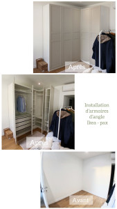 Photo de galerie - Armoire d’angle - IKEA PAX