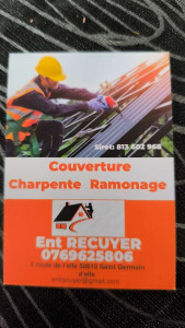 Photo de galerie - Couverture charpente ramonage 
