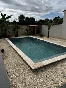 Photo de galerie - Piscine maçonnée 