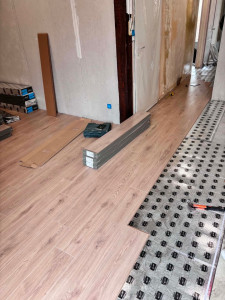 Photo de galerie - Pose de parquet - Revêtement de sol