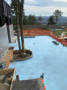 Photo de galerie - Béton désactivé en basalte 