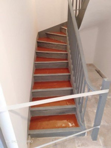 Photo de galerie - Peinture escalier 