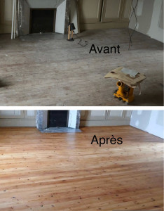 Photo de galerie - Rénovation parquet