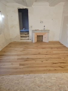 Photo de galerie - Pose de parquet - Revêtement de sol