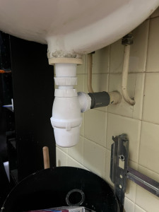 Photo de galerie - Changement siphon