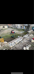 Photo de galerie - Muret en pierre maçonnées 