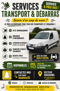 Photo de galerie - Tout transport prix bas