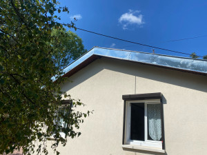 Photo de galerie - Couvre bandeaux en zinc