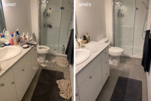 Photo de galerie - Ménage de salle de bain 
