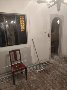 Photo de galerie - Pose de verrière et arrondi de porte