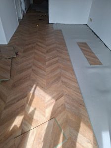 Photo de galerie - Pose de parquet 