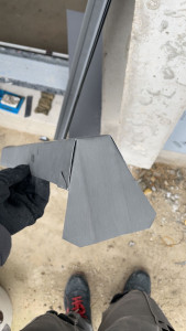 Photo de galerie - Pied de couvrejoint façonner à la main