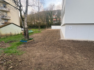 Photo de galerie - Remise à niveau et engazonnement 