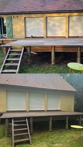 Photo de galerie - Rénovation d’une terrasse 
