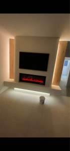 Photo de galerie - Meuble tv led intégré 