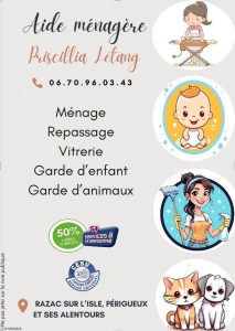 Photo de galerie - Je cherche des contrats en cesu. Je suis disponible les Mercredis matins et les Jeudis matins puis je vais etre disponible les Vendredis apres midi a partir du 15 Juillet. J'ai 29 ans et j'ai le permis. Je suis dynamique, patiente, gentil et déterminé.