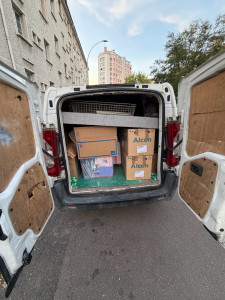 Photo de galerie - Transport des affaires d’une cliente 