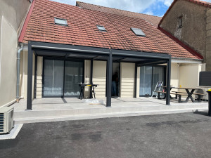 Photo de galerie - Mise en place pergola 6/3