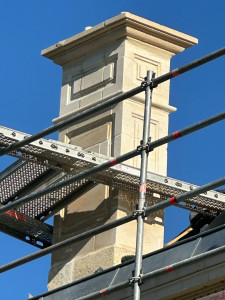 Photo de galerie - Montage de cheminée 