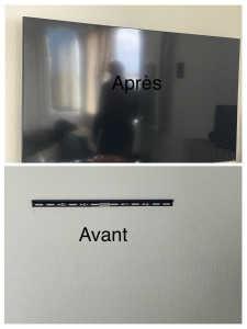 Photo de galerie - Montage tv 