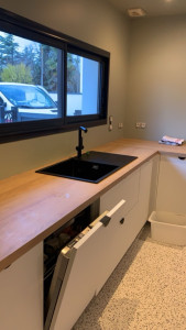 Photo de galerie - Pose évier 