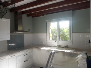 Photo de galerie - Chamgement de couleur cuissine