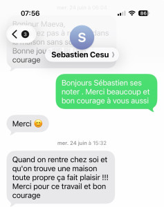 Photo de galerie - Message qui fait chaud au cœur 